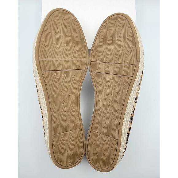 Dr. Scholl's BE Energized Leopard Print Espadrilles Slip On Shoes Sz 10 - Picture 9 of 11